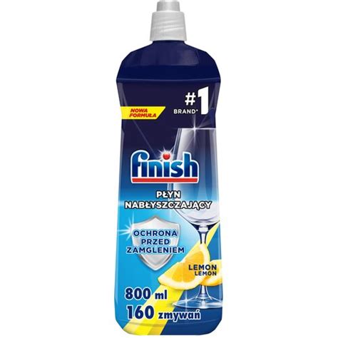 Finish Shine Protect Cytrynowy Ml Nab Yszczacz Do Zmywarek Niskie