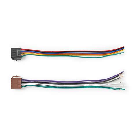 ISO Adapter Cable | ISO compatibility: Standard | 0.15 m | Round | PVC ...