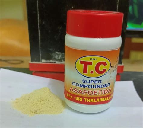 G Sri T C Super Asafoetida Powder Packaging Type Bottle At Rs