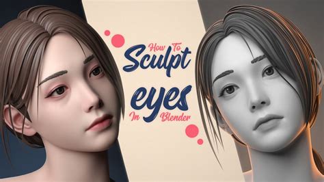 How To Sculpt Eyes In Blender Youtube