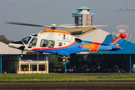 Indonesian Air Police VIP Helicopters Editorial Photography Image Of