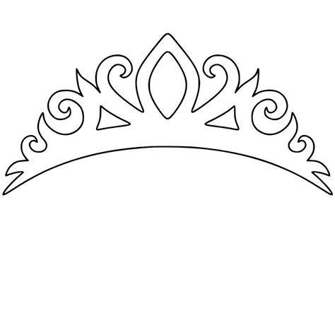 Molde De Coroa De Princesa - Molde Coroa de Princesa para imprimir - Artesanato Passo a Passo!