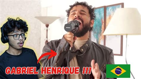 Reacting To Earth Song Gabriel Henrique Michael Jackson Cover