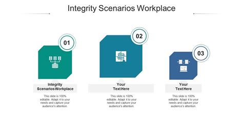 Integrity Scenarios Workplace Ppt Powerpoint Presentation Pictures Design Templates Cpb ...