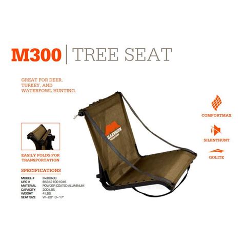 Millennium M300 Tree Seat Comfortable And Portable Hunting Seat