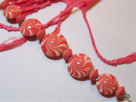 Polymer Clay Beads Polymer Clay Swirl Beads Polymer Clay Etsy