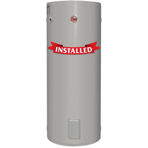 Rheem 250 Electric Hot Water Heater Installed Australian Hot Water