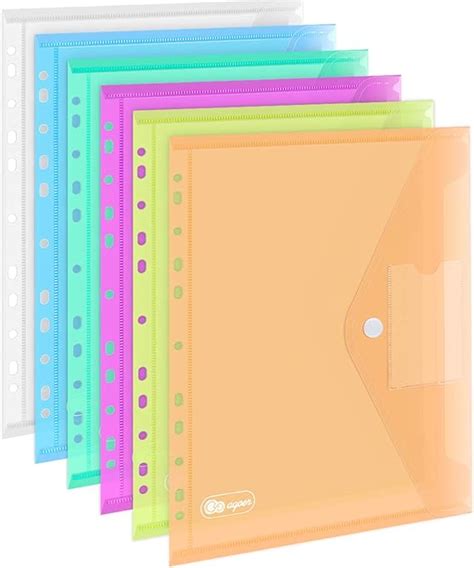 Pack Punched Pockets A Document Wallets Expandable A Plastic