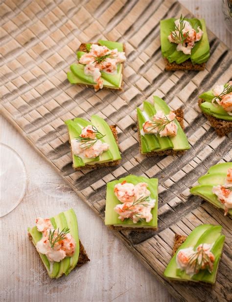 Cucumber Smoked Salmon And Avocado Stacks Olivemagazine