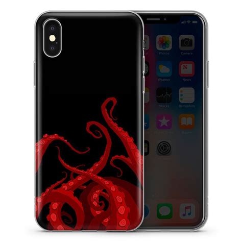 Octopus Tentacles Phone Case Marine World Kraken Cover For Etsy