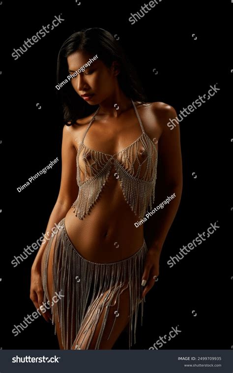 Dancing Naked Asian Sexy Girl Transparent Stock Photo Shutterstock