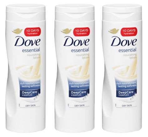 Pk Dove Essential Nourishing Dry Skin Soft Smooth Body Lotion Deep