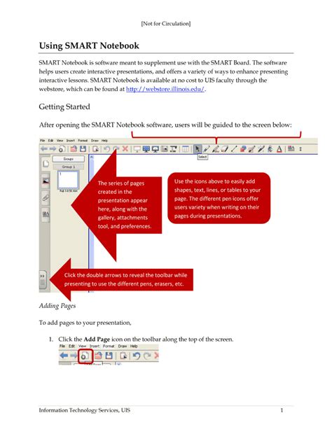 Fillable Online Using SMART Notebook Fax Email Print - pdfFiller