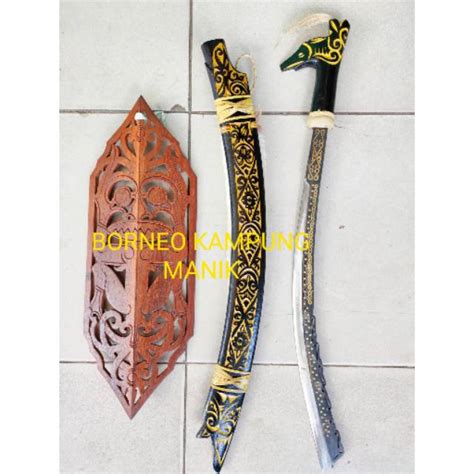 Jual MANDAU LAES MANDAU DAYAK KHAS KALIMANTAN TAMENG KAYU ULIN