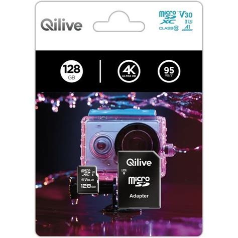 Karta Pamięci Msd 4K 128Gb Adapter Microsd Qilive Qilive Sklep