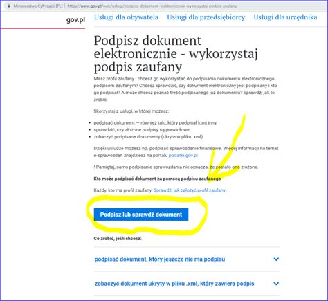 Jak Podpisa Dokument Na Platformie Epuap Micha Ubian