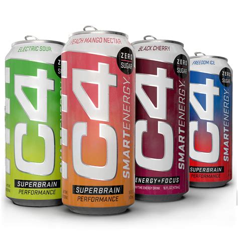 Buy C4 Smart Energy Drink Variety Pack Sugar Free Performance Fuel