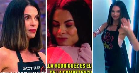 El gran chef famosos Fiorella Rodríguez llora al ser la primera