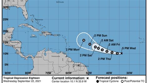 Tropical Depression To Become Hurricane Sam This Weekend Fl Keys News