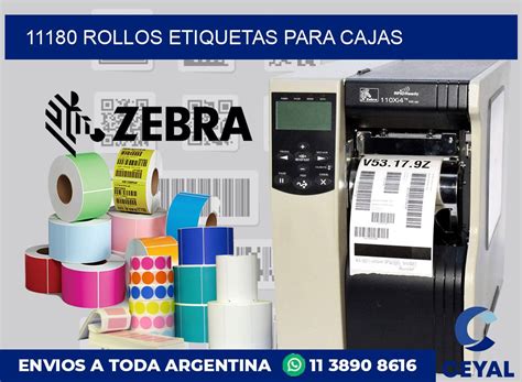 Rollos Etiquetas Para Cajas Rollos Zebra