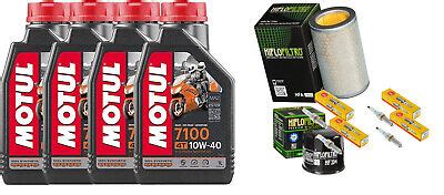 Honda Cb Tagliando Motul W Filtri Aria Olio