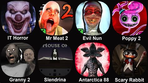 It Horror Clown Mr Meat Evil Nun Poppy Platime Granny