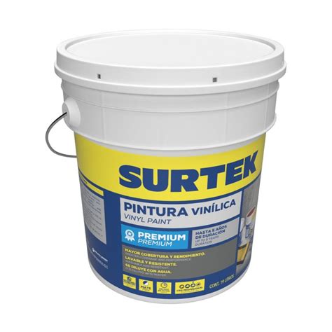 Pvpam Cubeta De Pintura Vin Lica Premium Lt Color Amarillo Intenso