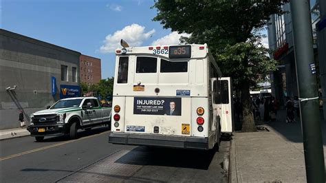 MTA Bus 2007 Orion VII 2G Hybrid 3662 Q35 Bus Ride From Av U To