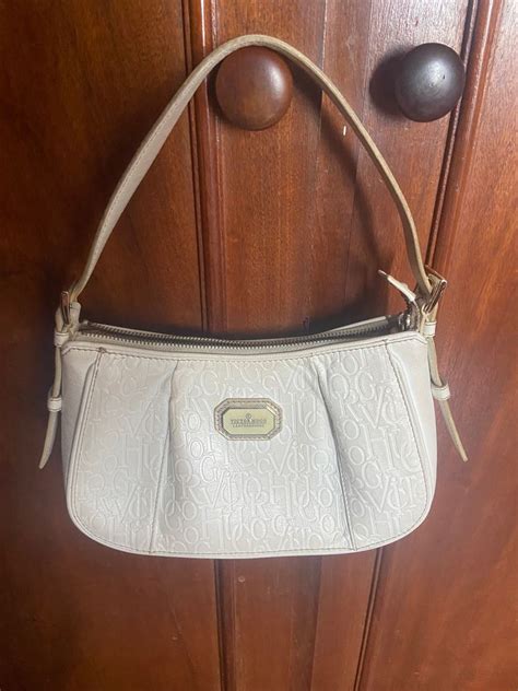 Bolsa Victor Hugo Branca Original Bolsa De Ombro Feminina Victor