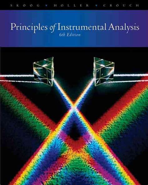 Principles Of Instrumental Analysis 6th Edition By Douglas A Skoog