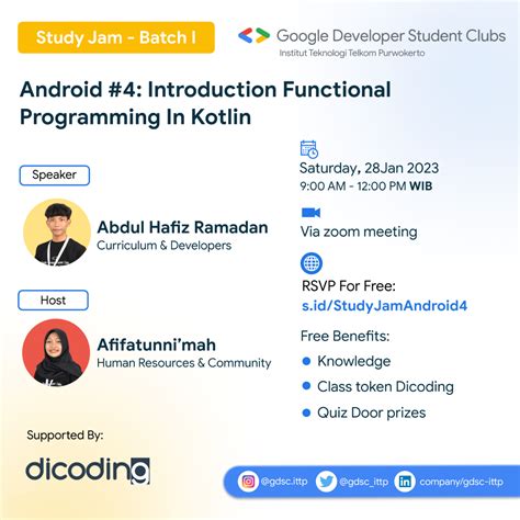 Study Jam Batch Android Introduction Functional Programming In