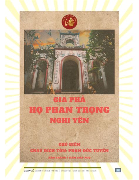 Gia Pha Ho Phan Trong Nghi Yen Hcpdf Thanh Trong Page 1 69