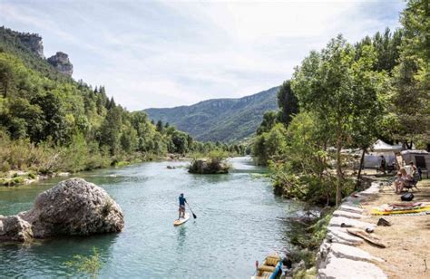 Camping HUTTOPIA GORGES DU TARN au Massegros Causses Gorges Lozère