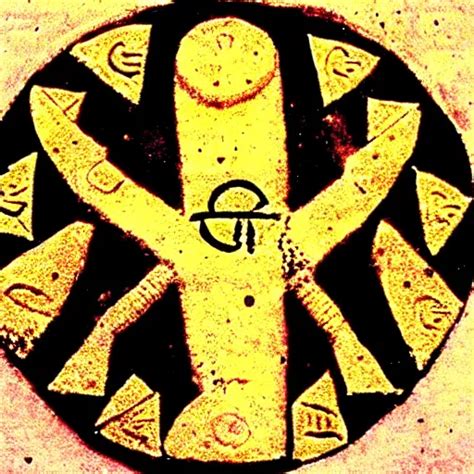 Ancient Sumerian Symbol Of God Stable Diffusion