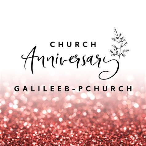 Church Anniversary – Galilee B-P Church