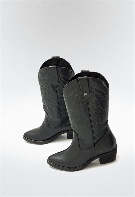 Botas Cowboy Mujer MUSTANG TEO Negro