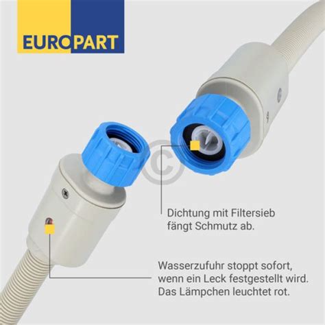 Zulaufschlauch Aquastop 2 5m 25C universal für Waschmaschine