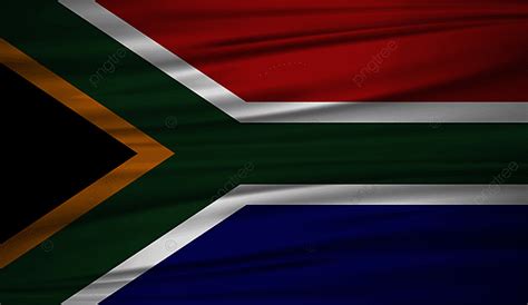 South African Flag Vector Hd Images, South African Flag Vector, Wave ...