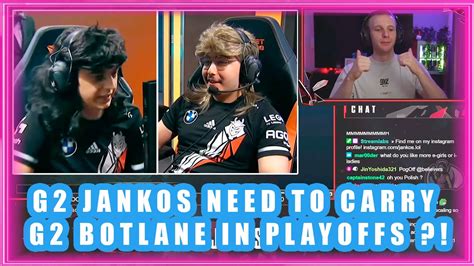 G2 Jankos Need To Carry G2 Botlane In Playoffs YouTube