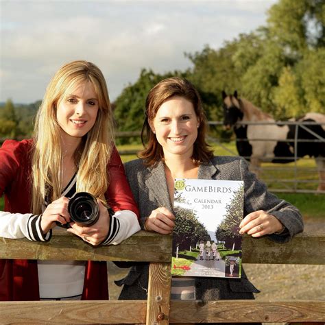 Calendar Organiser Zoe Hooper Right And Photographer Gemma Thomas