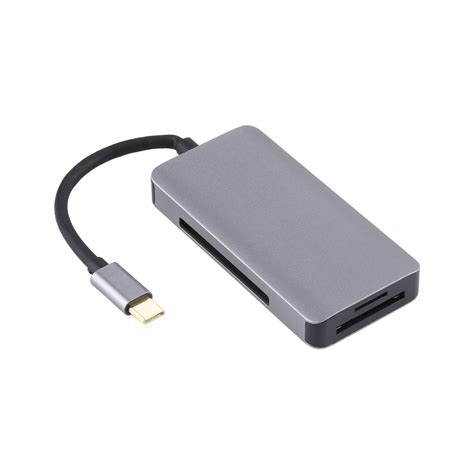 Hub Adaptor Si Cititor De Carduri 5 In 1 Type C Usb 3 0 EMAG Ro