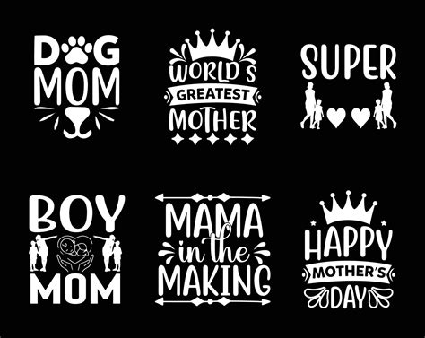Mothers day Svg bundle 20541971 Vector Art at Vecteezy