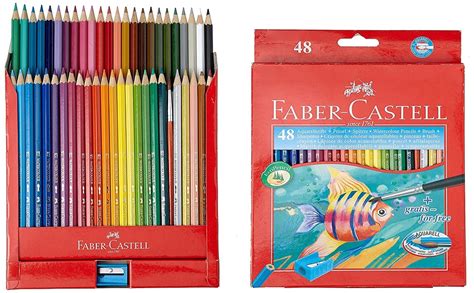 Faber Castell Design Series Aquarelle Full Length Water Color Pencils