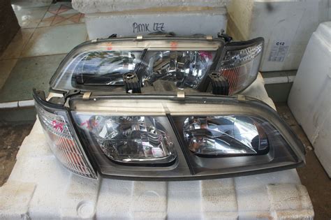 JDM Nissan Primera P11 G20 Infiniti Kouki Headlights 96 01 Set EBay