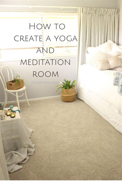 How I Created My Yoga And Meditation Room — Tidying With Tania Home