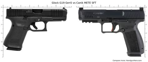 Glock G19 Gen5 Vs Sig Sauer P365 XL Vs Canik METE SFT Vs Canik METE MC9