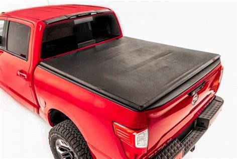 Nissan Soft Tri-Fold Bed Cover (17-21 Titan) | Tri fold tonneau cover ...