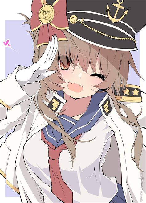 電 艦隊これくしょん 「描き初め電ちゃん あけましておめでと〜〜 」 榊葉ミソギのイラスト