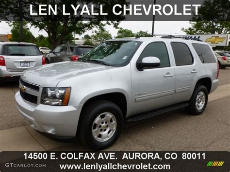 2012 Silver Ice Metallic Chevrolet Tahoe Lt 4x4 65481003 Photo 5