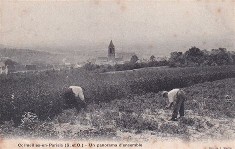 Cormeilles En Parisis Carte Postale Ancienne Et Vue D Hier Et Aujourd